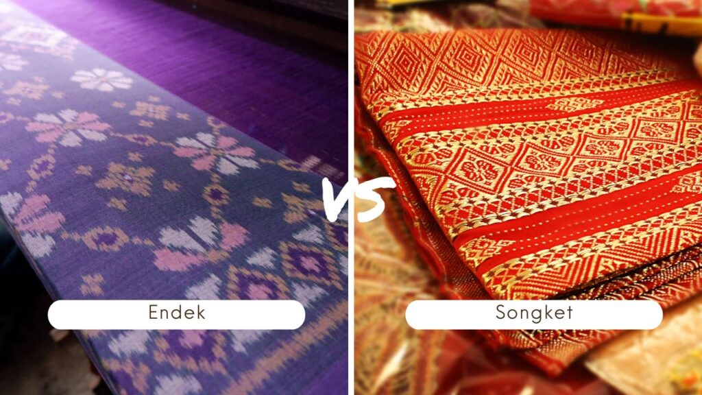 endek dan songket